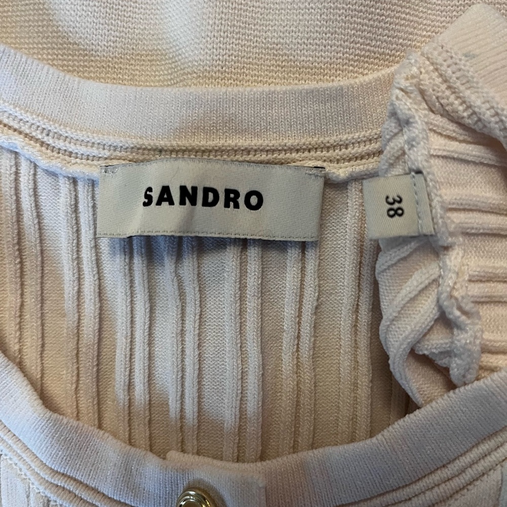 Sandro Rib Knit Mini Dress - Picture 13 of 16
